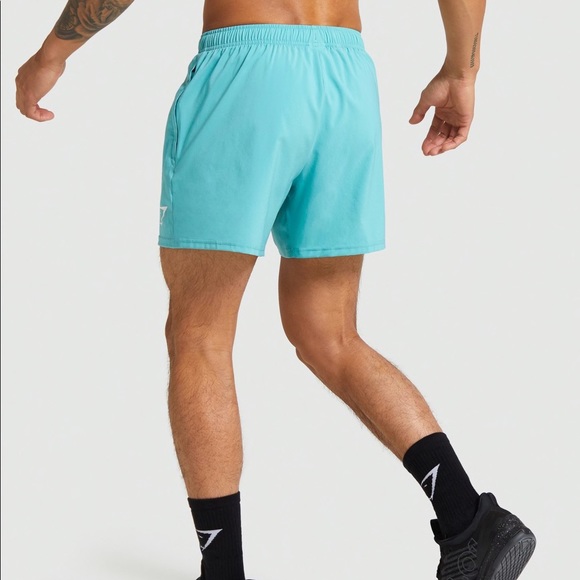 Gymshark | Shorts | Gymshark Mens Arrival 5 Shorts Aqua | Poshmark